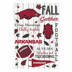 University of Arkansas, Moire Flag, House Size, Fall Seasonal, Home, Collegiate
