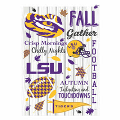 Louisiana State University, Moire Flag, House Size, Fall Seasonal, Home, Collegiate