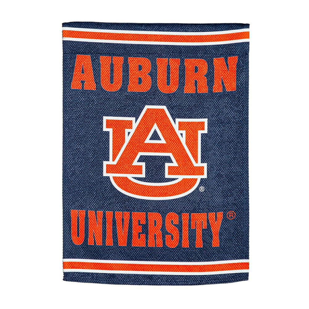 Embossed Suede Flag, GDN Size, Auburn University, Collegiate, Home