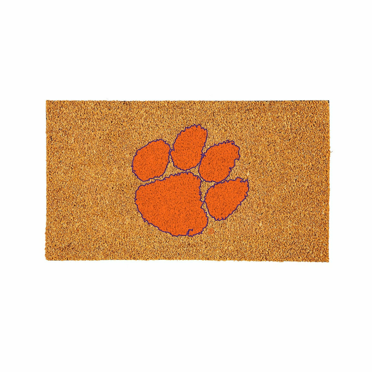 Coir Mat, 16"x28", Clemson University, Collegiate