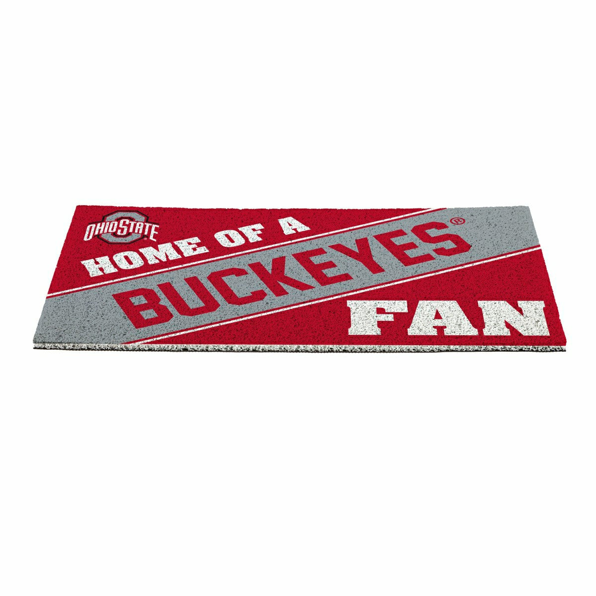 Ohio State University, PVC Mat COLOR, Home of a Fan, Collegiate