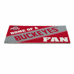 Ohio State University, PVC Mat COLOR, Home of a Fan, Collegiate