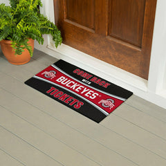 28" x 16" PVC Trapper Mat, Come Back with Tickets, Ohio State Universi, Collegiate