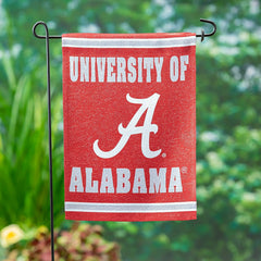 Embossed Suede Flag, GDN Size, University of Alabama, Collegiate, Home