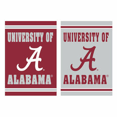 Embossed Suede Flag, House Size, University of Alabama, Collegiate, Home