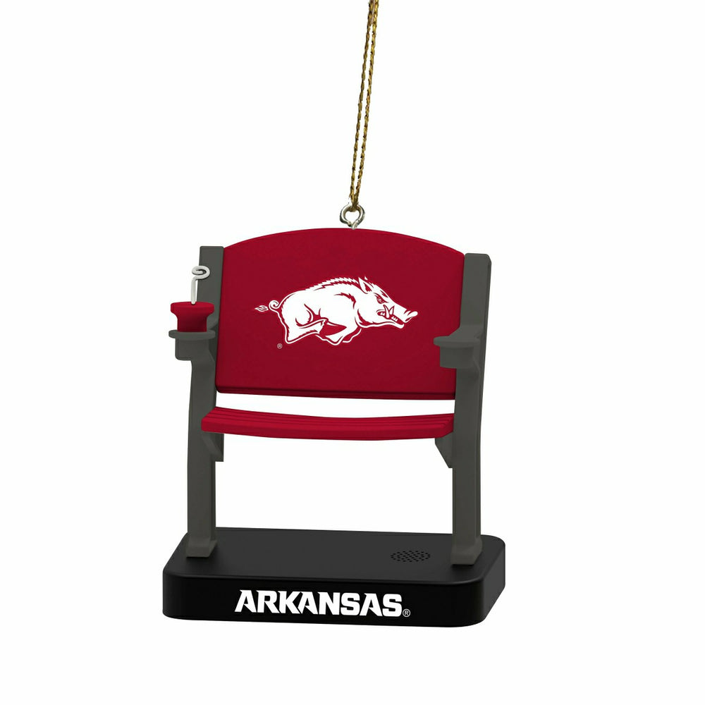 Stadium Seat Ornament, University of Arkansas, Collegiate, Home