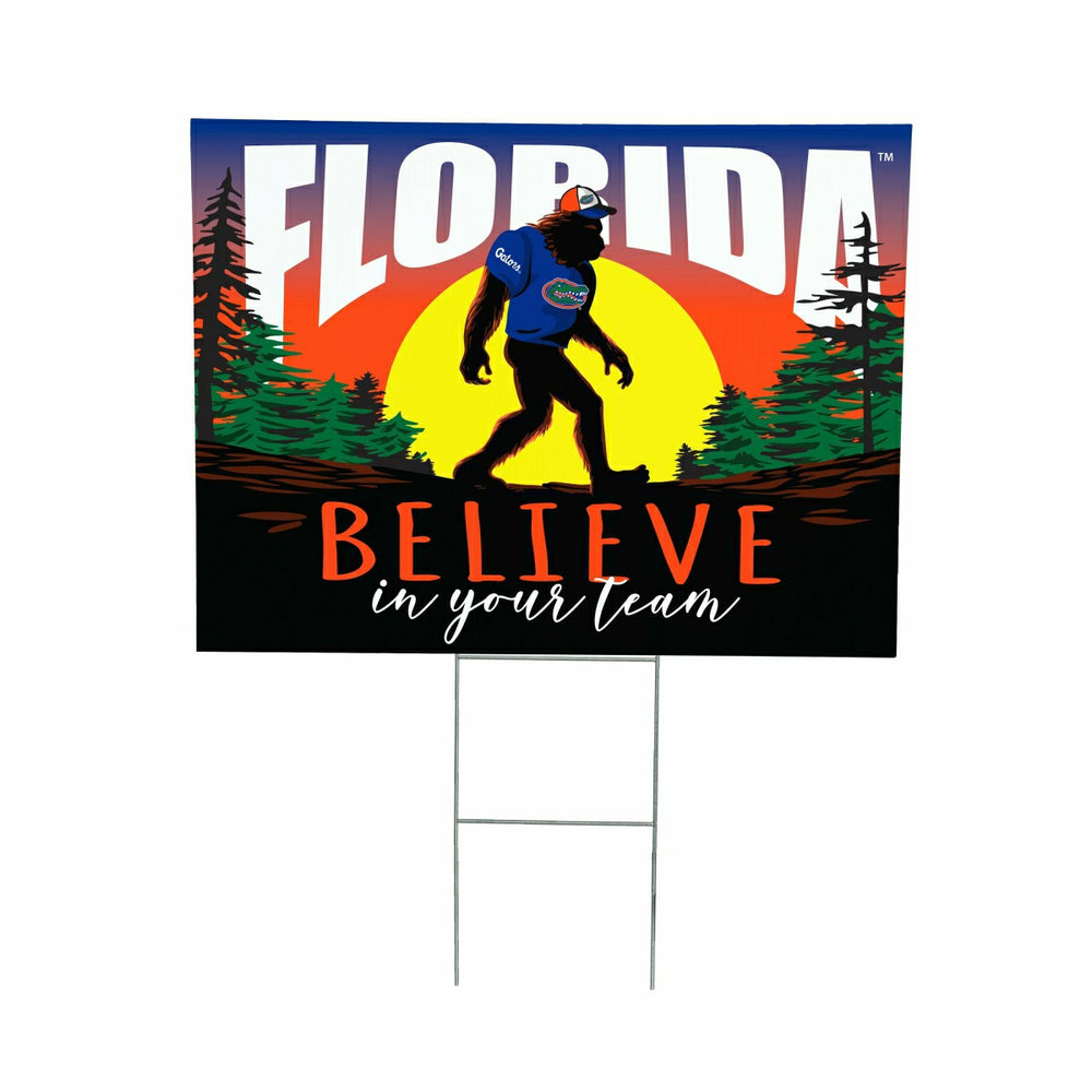 University of Florida Coroplast Yard Sign, Bigfoot, Collegiate, Home