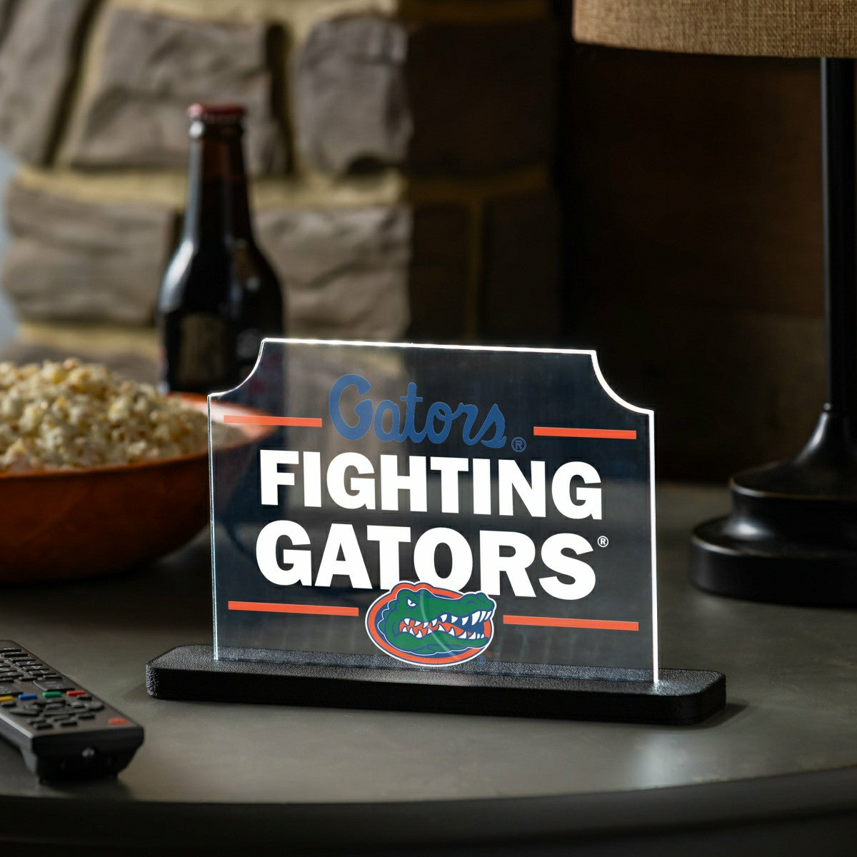University of Florida College Rectangle Desklite LED Decor, Collegiate, Home