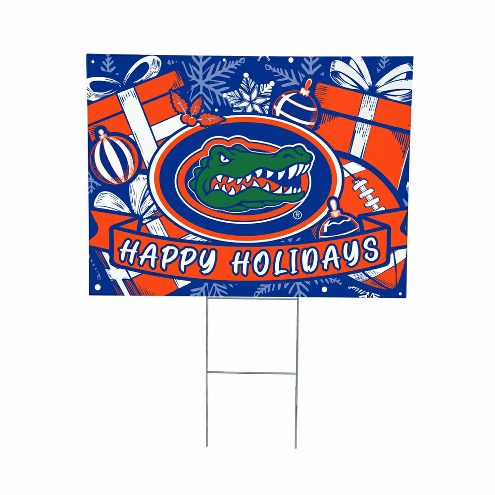 University of Florida Yard Sign, Holiday, Collegiate, Home