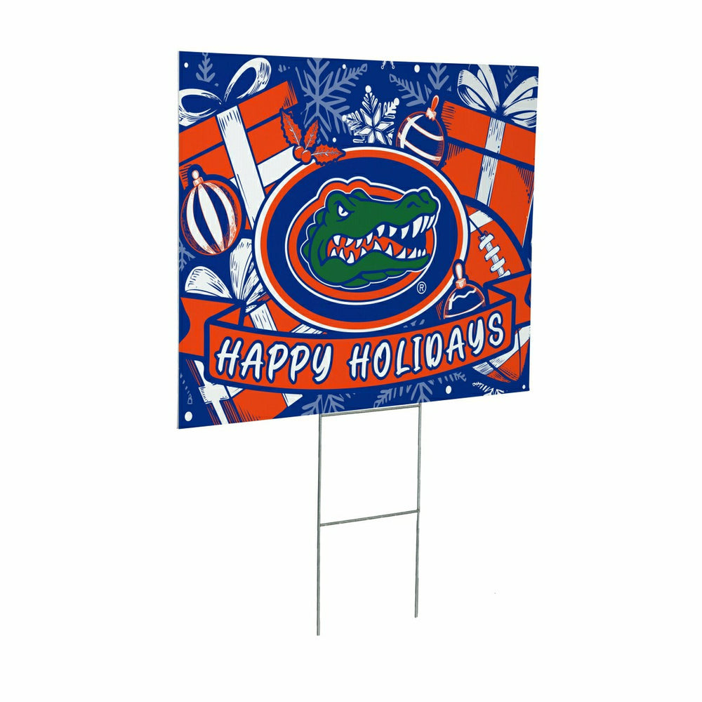 University of Florida Yard Sign, Holiday, Collegiate, Home