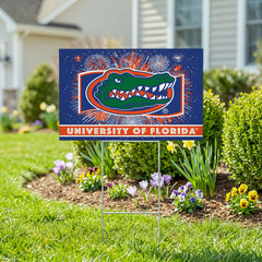 University of Florida Coroplast Yard Sign, Patriotic, Collegiate, Home