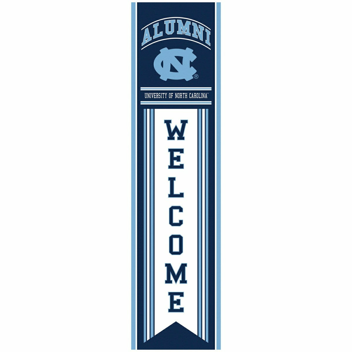 University of North Carolina Alumni Single Sided Large Leaner, 46", Collegiate, Home