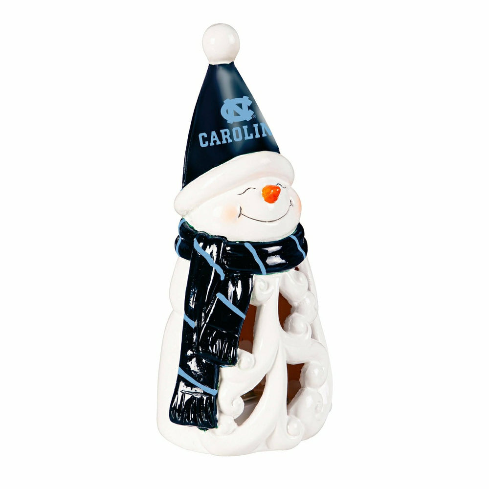 University of North Carolina Snowman LED Statuary, 8", Collegiate, Home