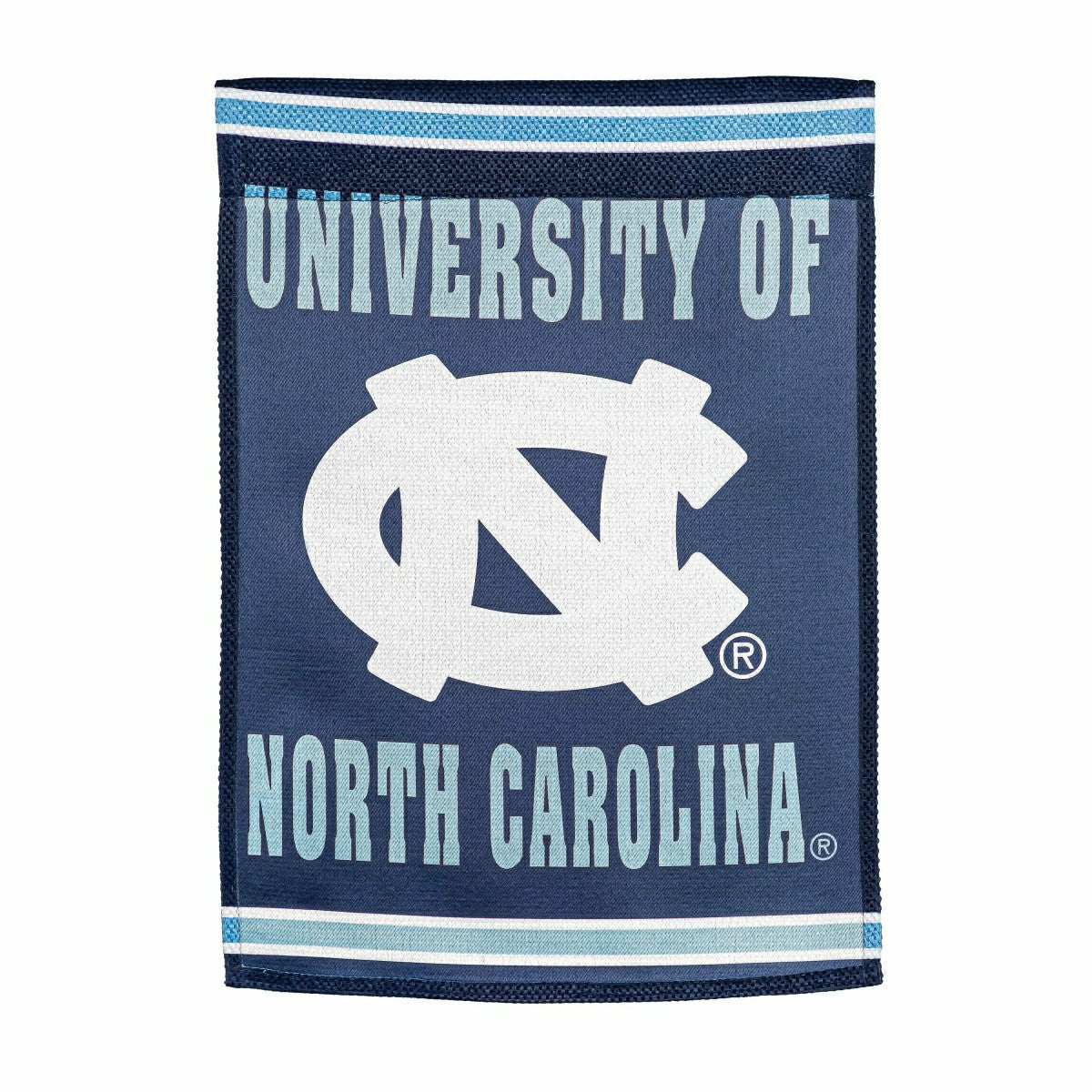 Embossed Suede Flag, GDN Size, University of North Carolina, Collegiate, Home
