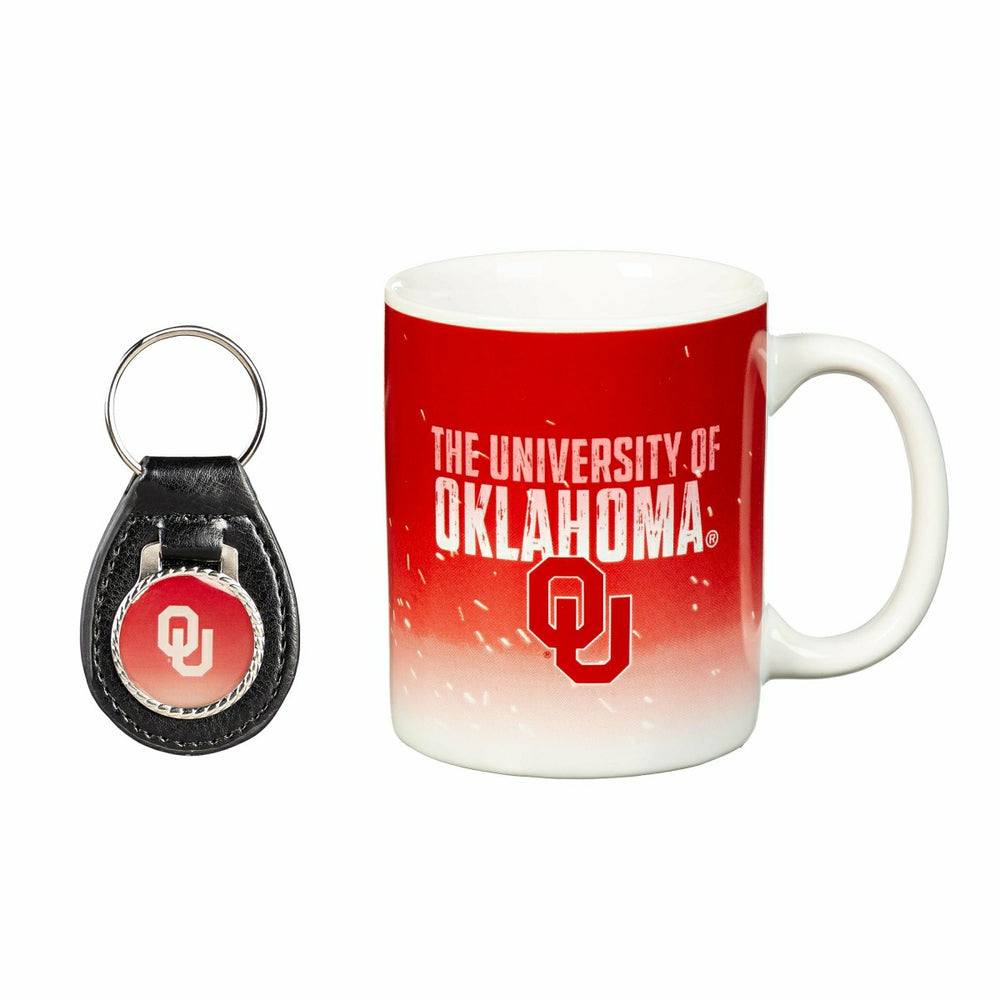 Cup Gift Set, University of Oklahoma, Collegiate, Home