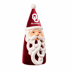 University of Oklahoma Santa LED Statuary, 8", Collegiate, Home