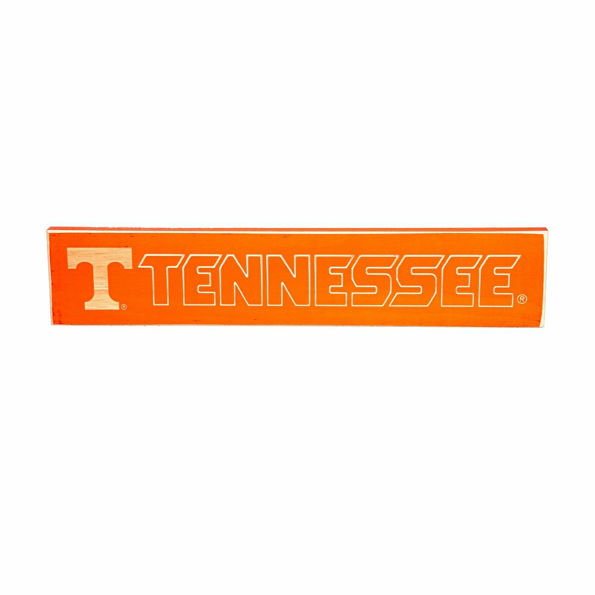 University of Tennessee Engraved Wood Sign, 3.5" x 18", Collegiate, Home