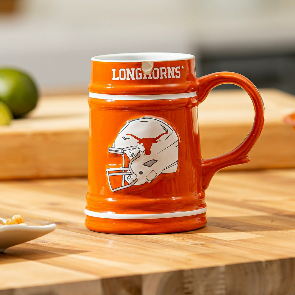 University of Texas Ceramic Stein Cup, 24oz, Collegiate, Home