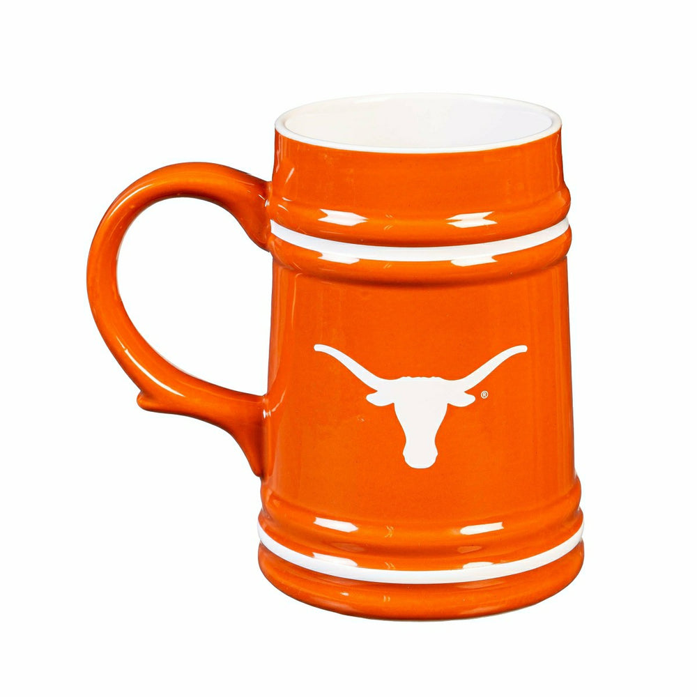 University of Texas Ceramic Stein Cup, 24oz, Collegiate, Home