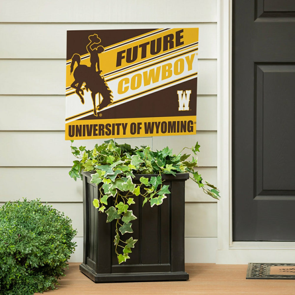 University of Wyoming Coroplast Yard Sign, Future Student, Home