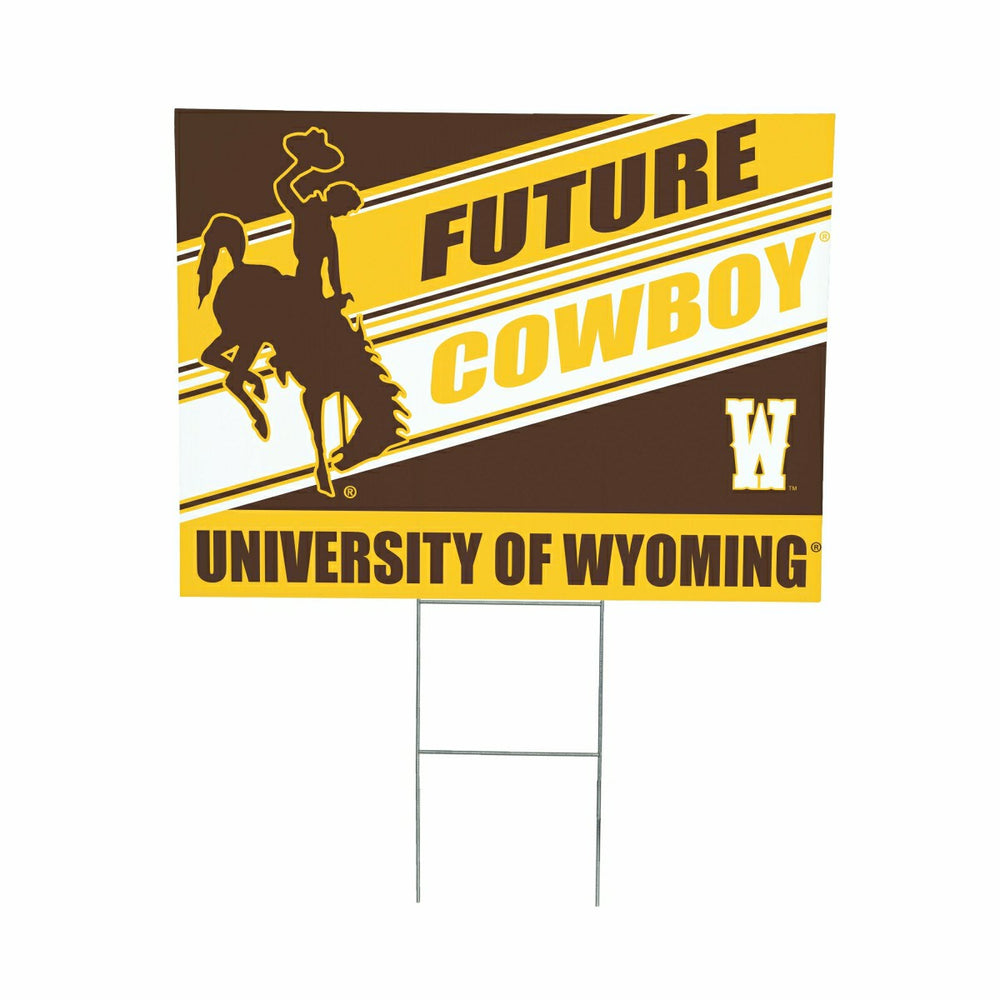 University of Wyoming Coroplast Yard Sign, Future Student, Home