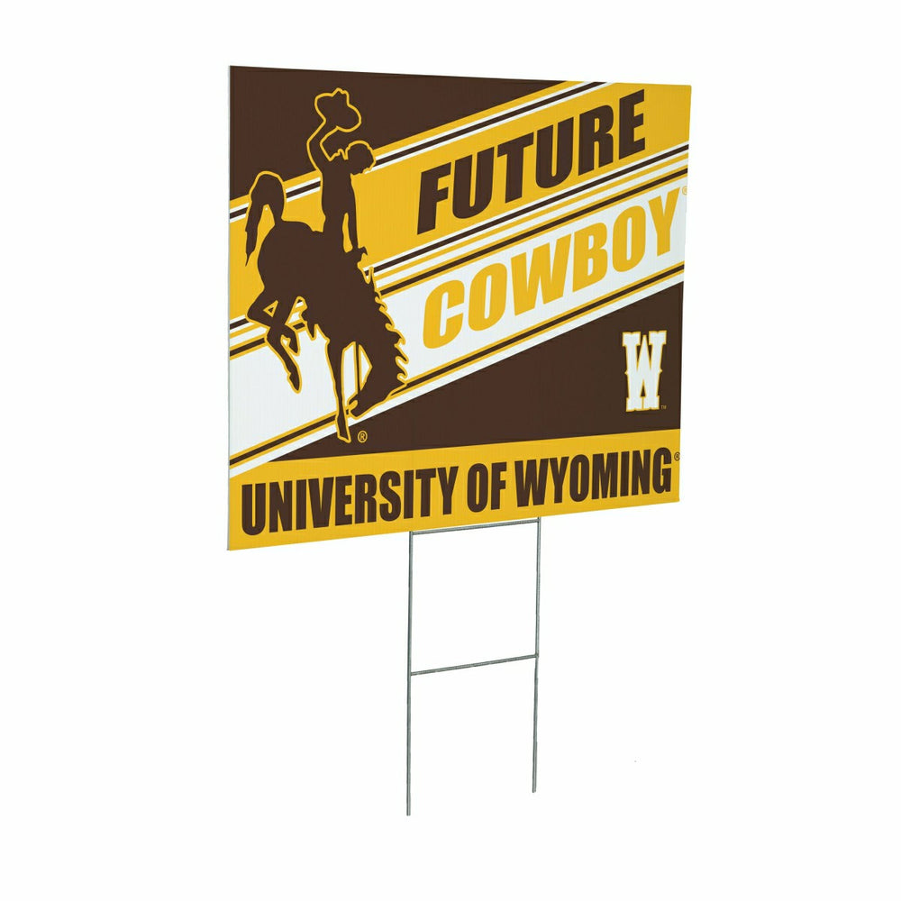 University of Wyoming Coroplast Yard Sign, Future Student, Home