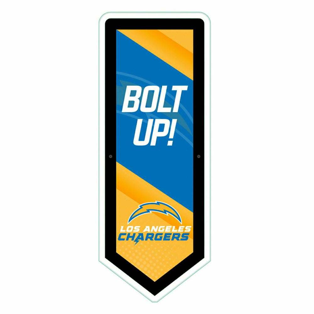 LED Wall Decor, Pennant, Los Angeles Chargers, Home