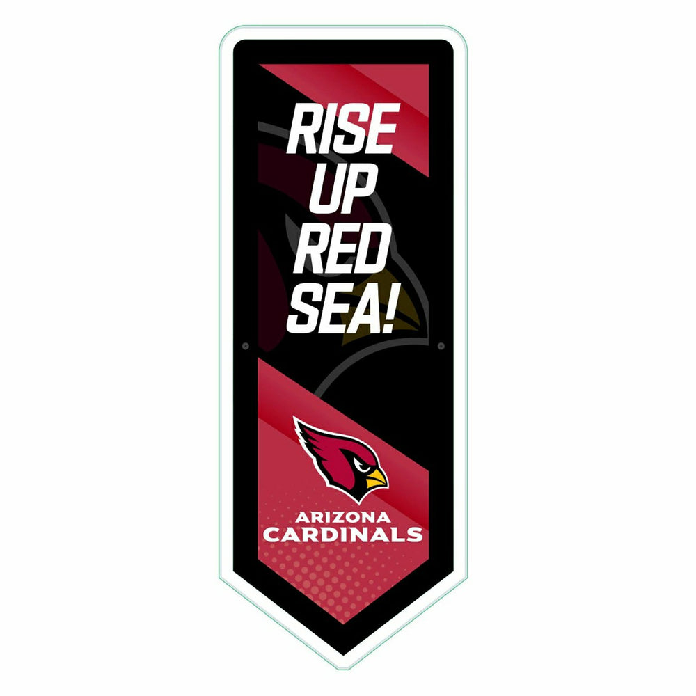 LED Wall Decor, Pennant, Arizona Cardinals, Home