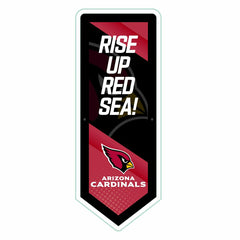 LED Wall Decor, Pennant, Arizona Cardinals, Home