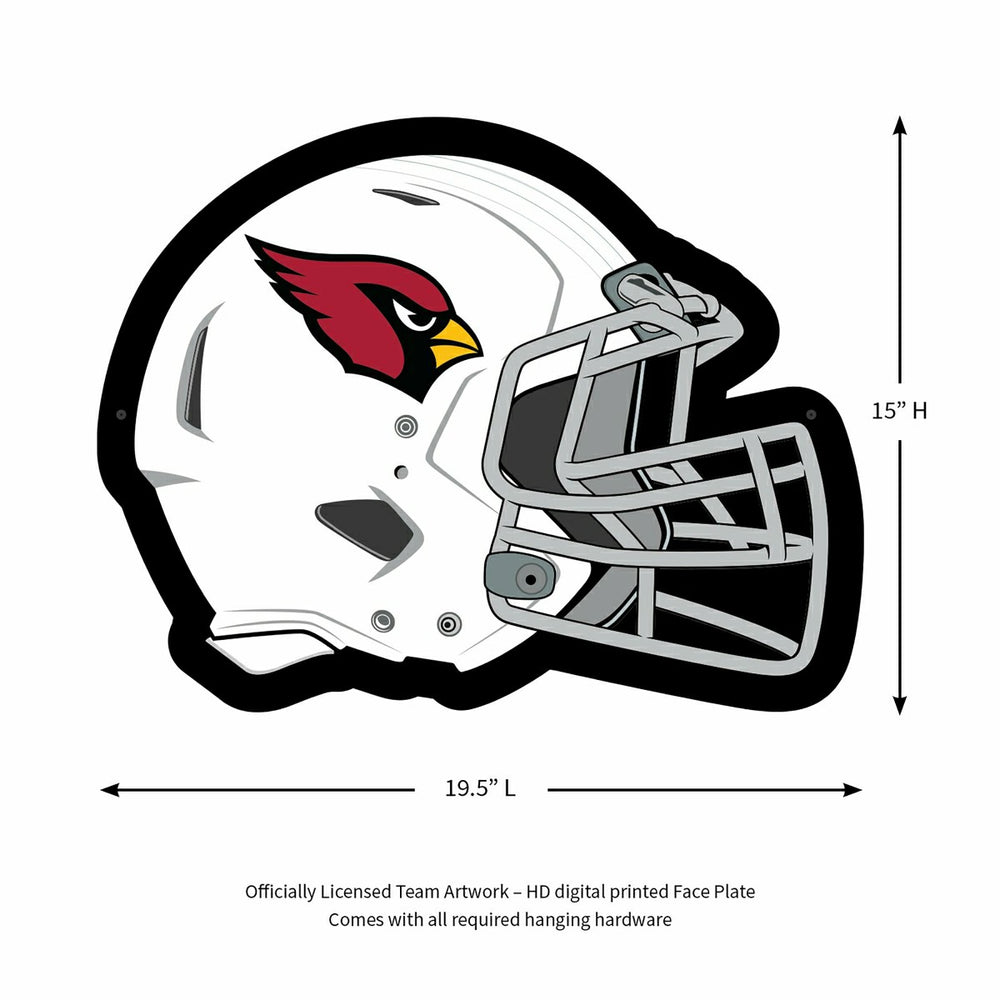LED Wall Decor, Helmet, Arizona Cardinals, Home