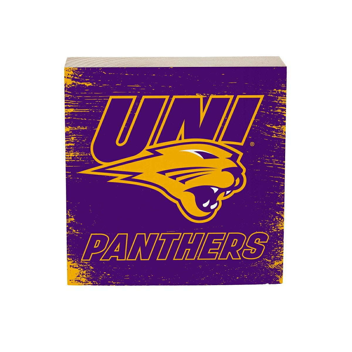 University of Northern Iowa Plock, Down Home Fans, 6x6, Home