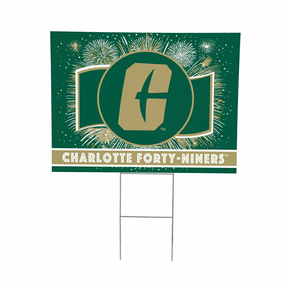 University of North Carolina/Charlotte Yard Sign, Patriotic, Home