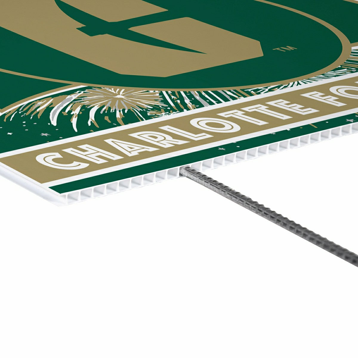 University of North Carolina/Charlotte Yard Sign, Patriotic, Home
