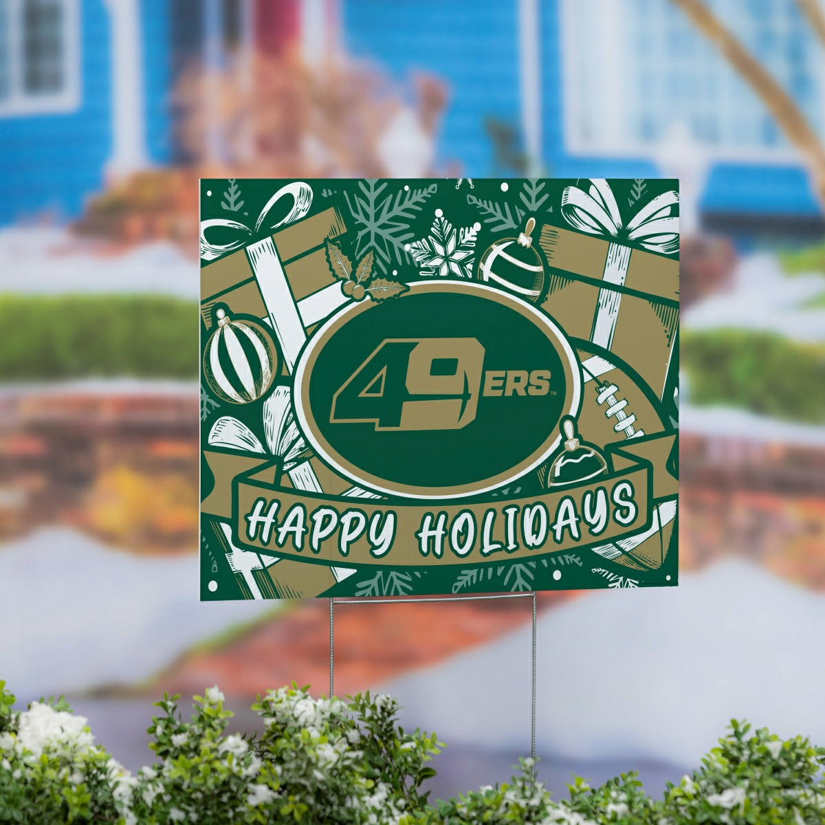University of North Carolina/Charlotte Yard Sign, Holiday, Home