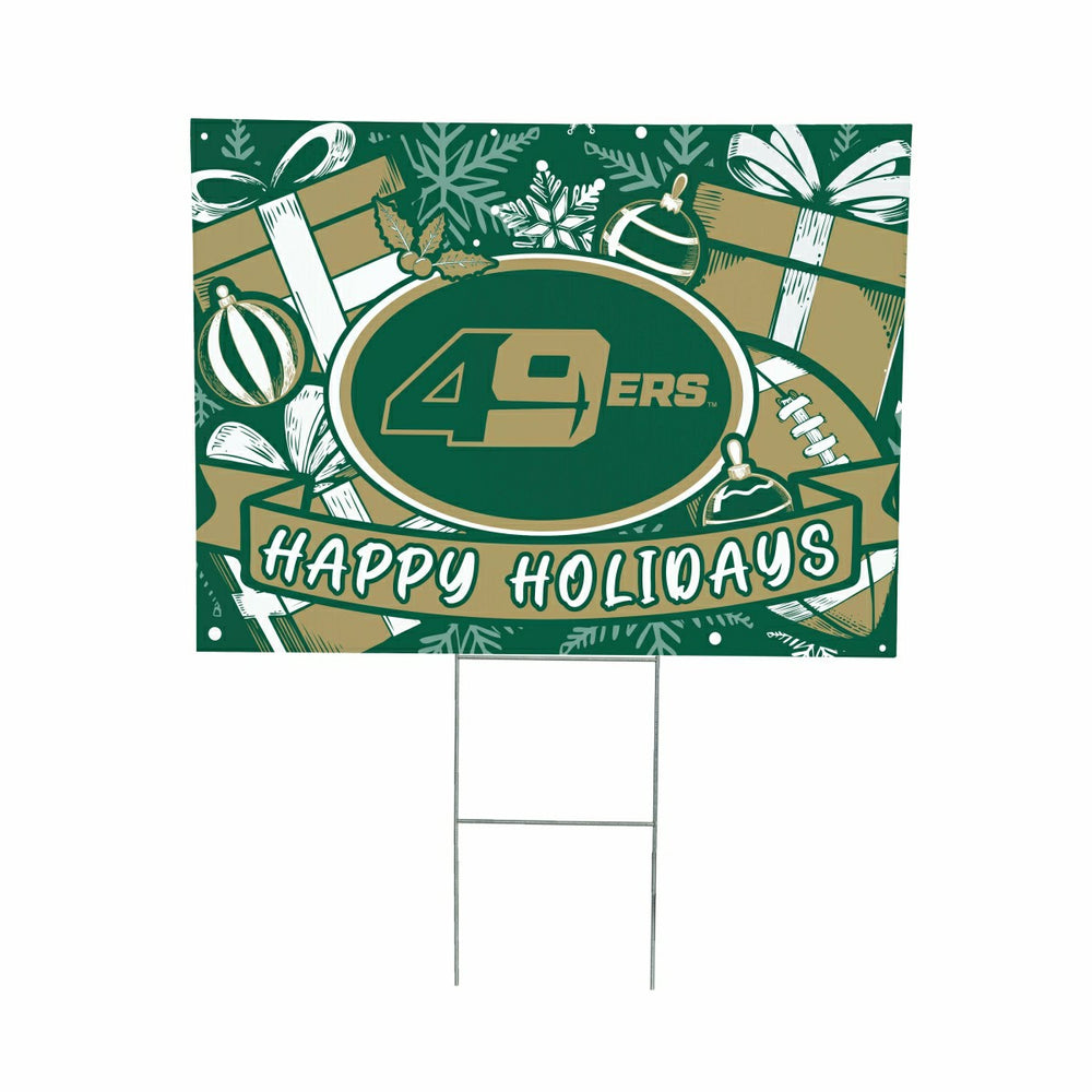 University of North Carolina/Charlotte Yard Sign, Holiday, Home