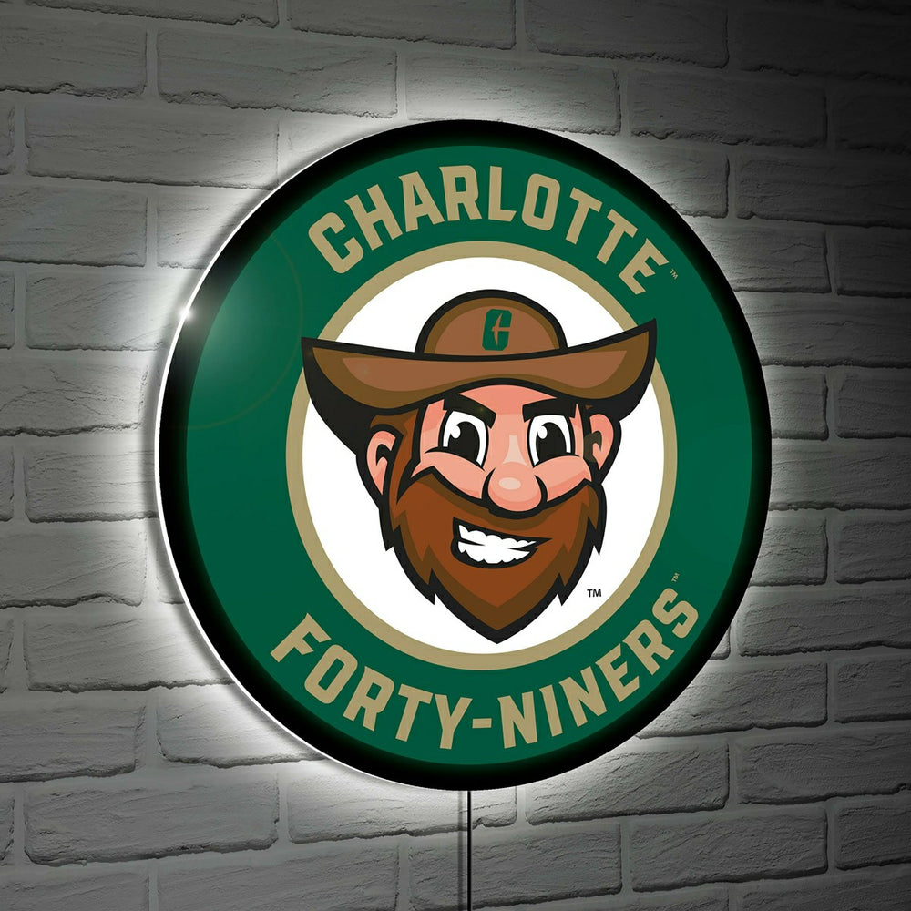 University of North Carolina/Charlotte College Large Round Edgelite LE, Home
