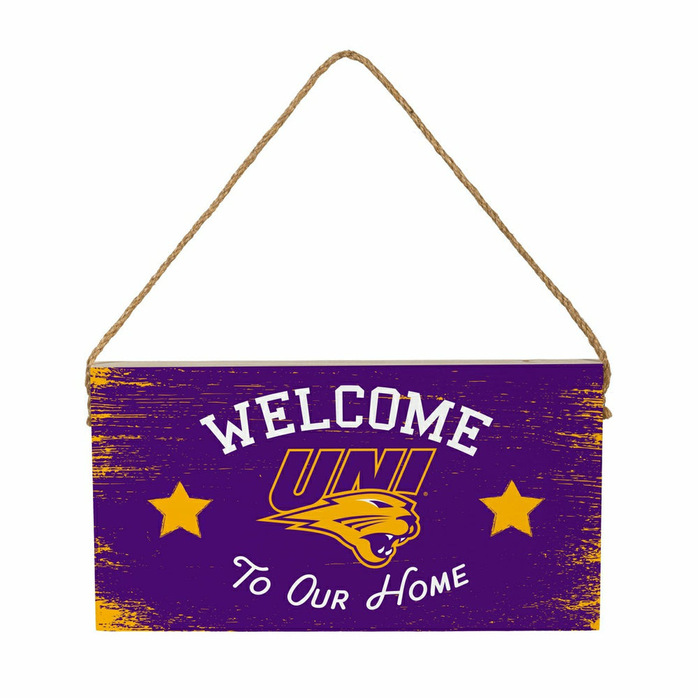 University of Northern Iowa Wood Wall Sign, 6x11, Home