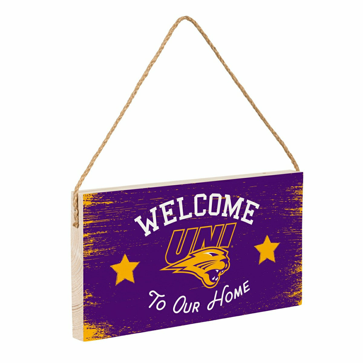 University of Northern Iowa Wood Wall Sign, 6x11, Home
