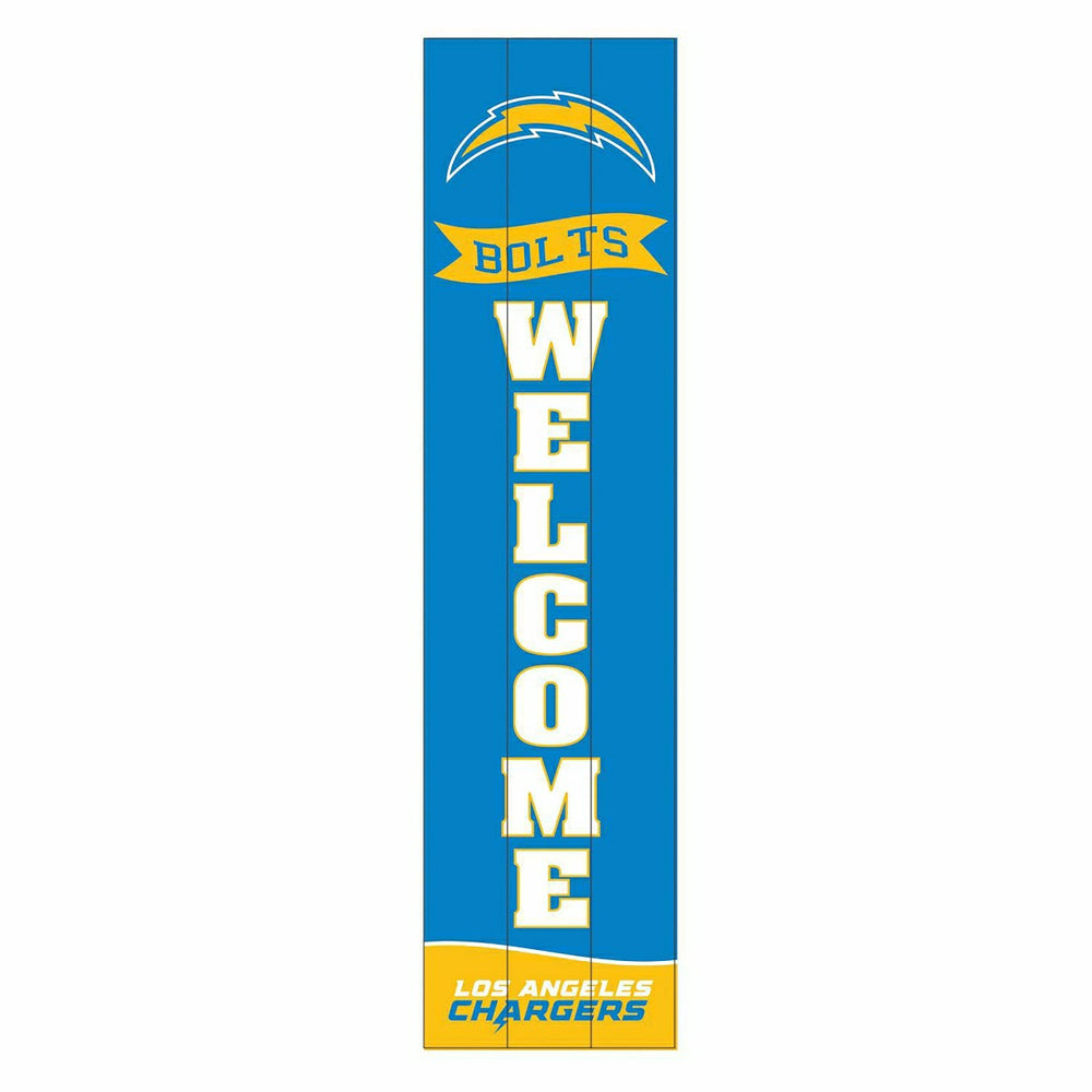 Los Angeles Chargers Large Single Sided Leaner, 46", Home