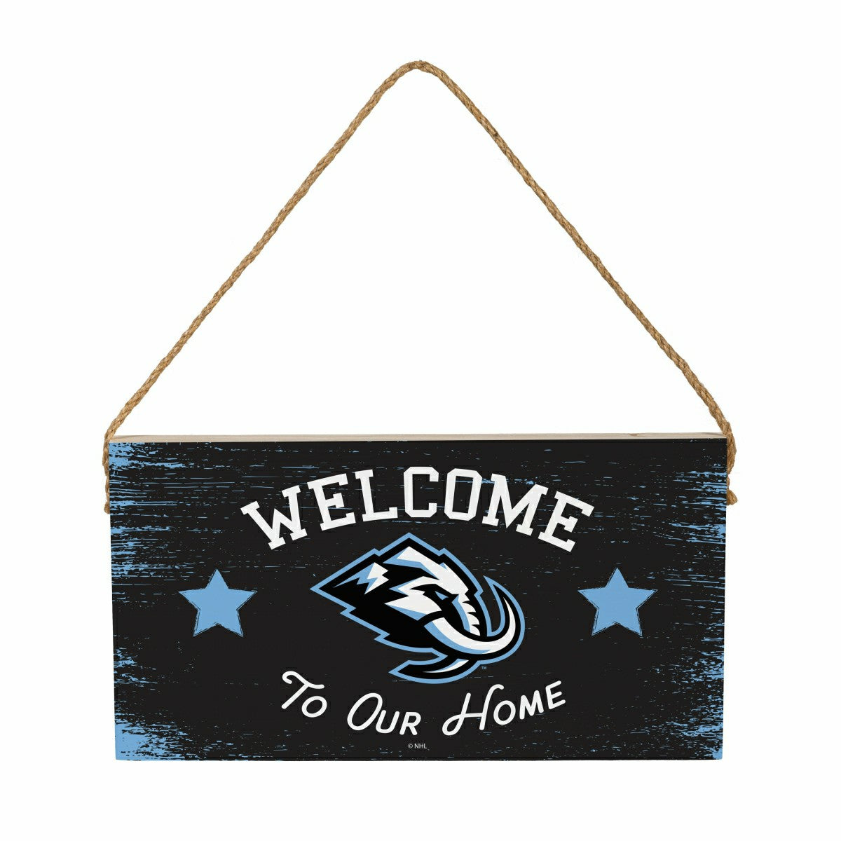 Utah Hockey Club Wood Wall Sign, 6x11, Home