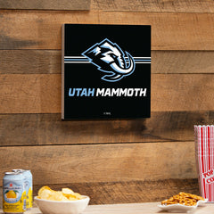 Utah Hockey Club Wood Wall Sign, 12x12, Home