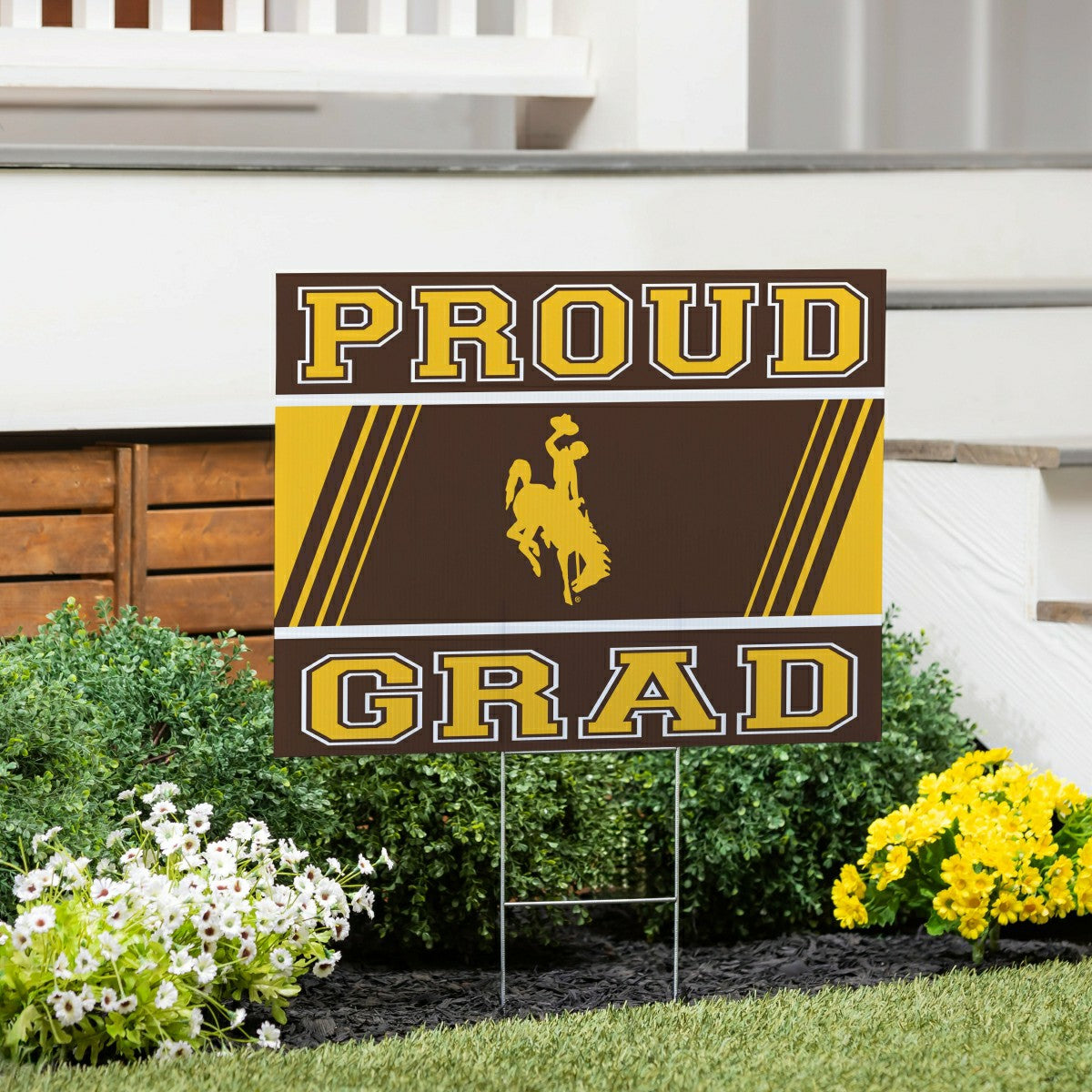 University of Wyoming Coroplast Yard Sign Graduate, Home