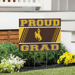 University of Wyoming Coroplast Yard Sign Graduate, Home