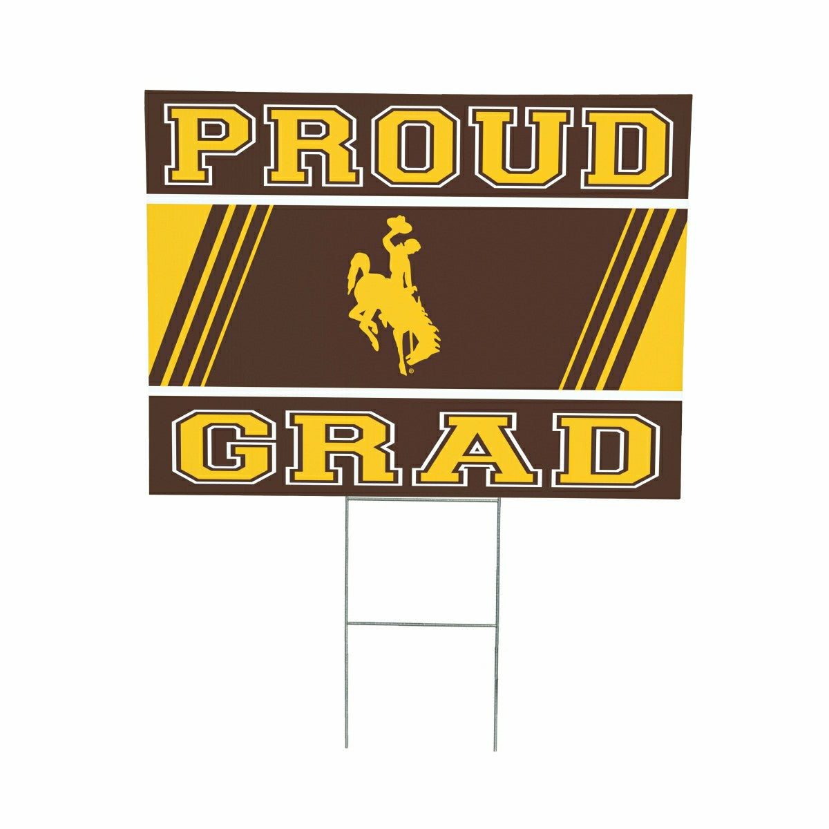 University of Wyoming Coroplast Yard Sign Graduate, Home