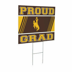 University of Wyoming Coroplast Yard Sign Graduate, Home