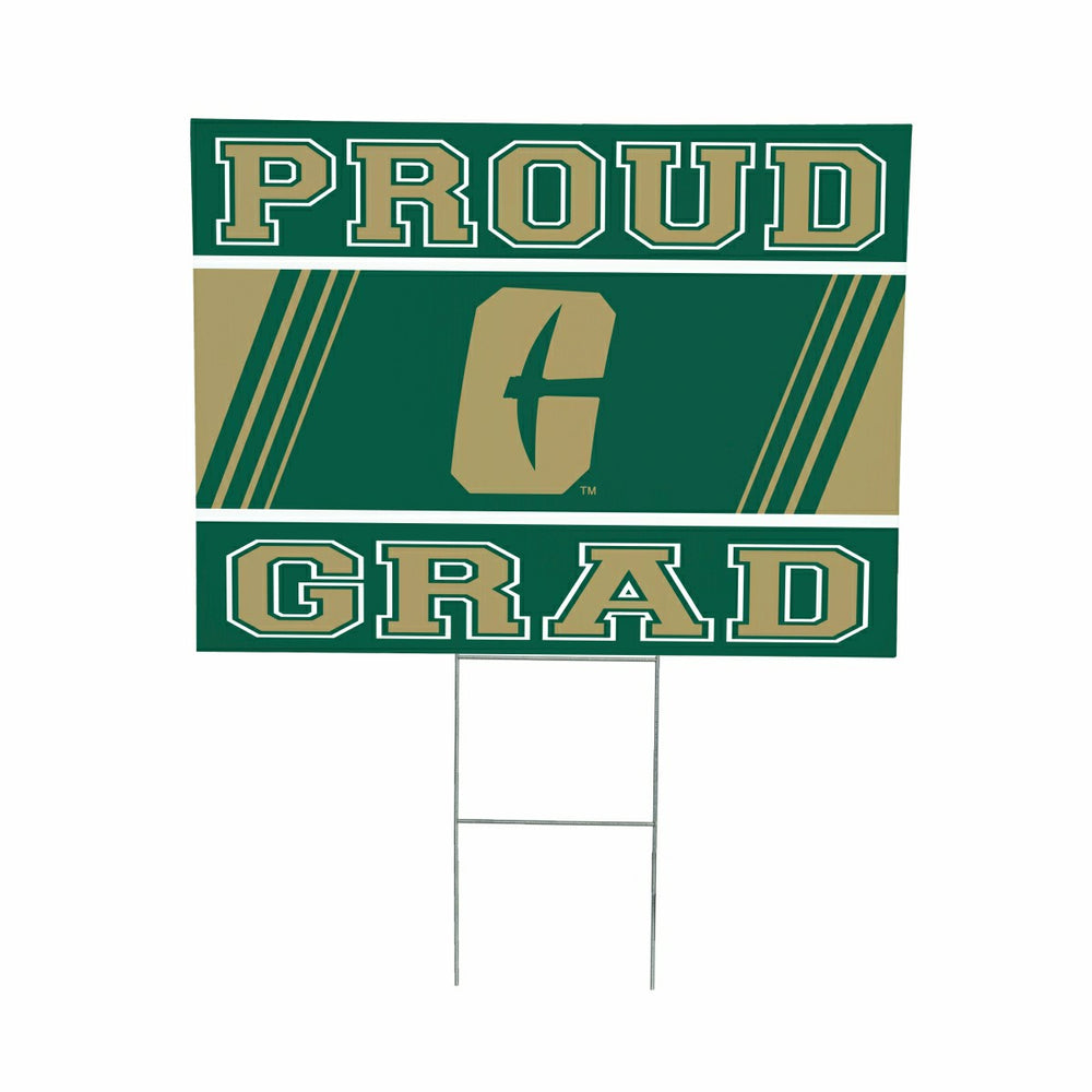 University of North Carolina/Charlotte Coroplast Yard Sign Graduate, Home