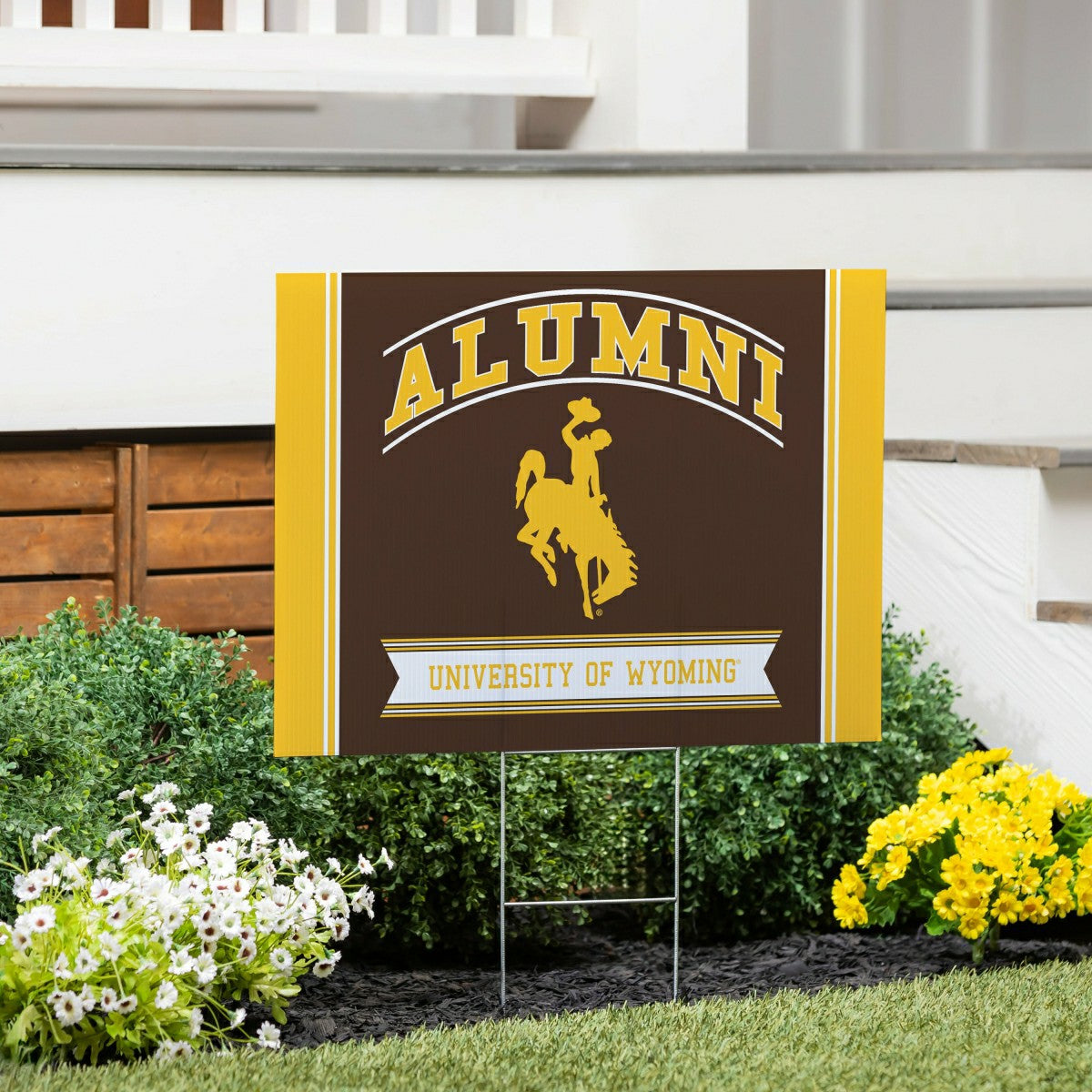University of Wyoming Coroplast Yard Sign Alumni, Home