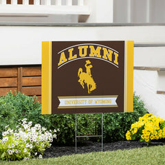 University of Wyoming Coroplast Yard Sign Alumni, Home