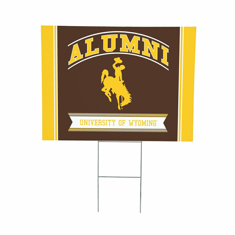 University of Wyoming Coroplast Yard Sign Alumni, Home