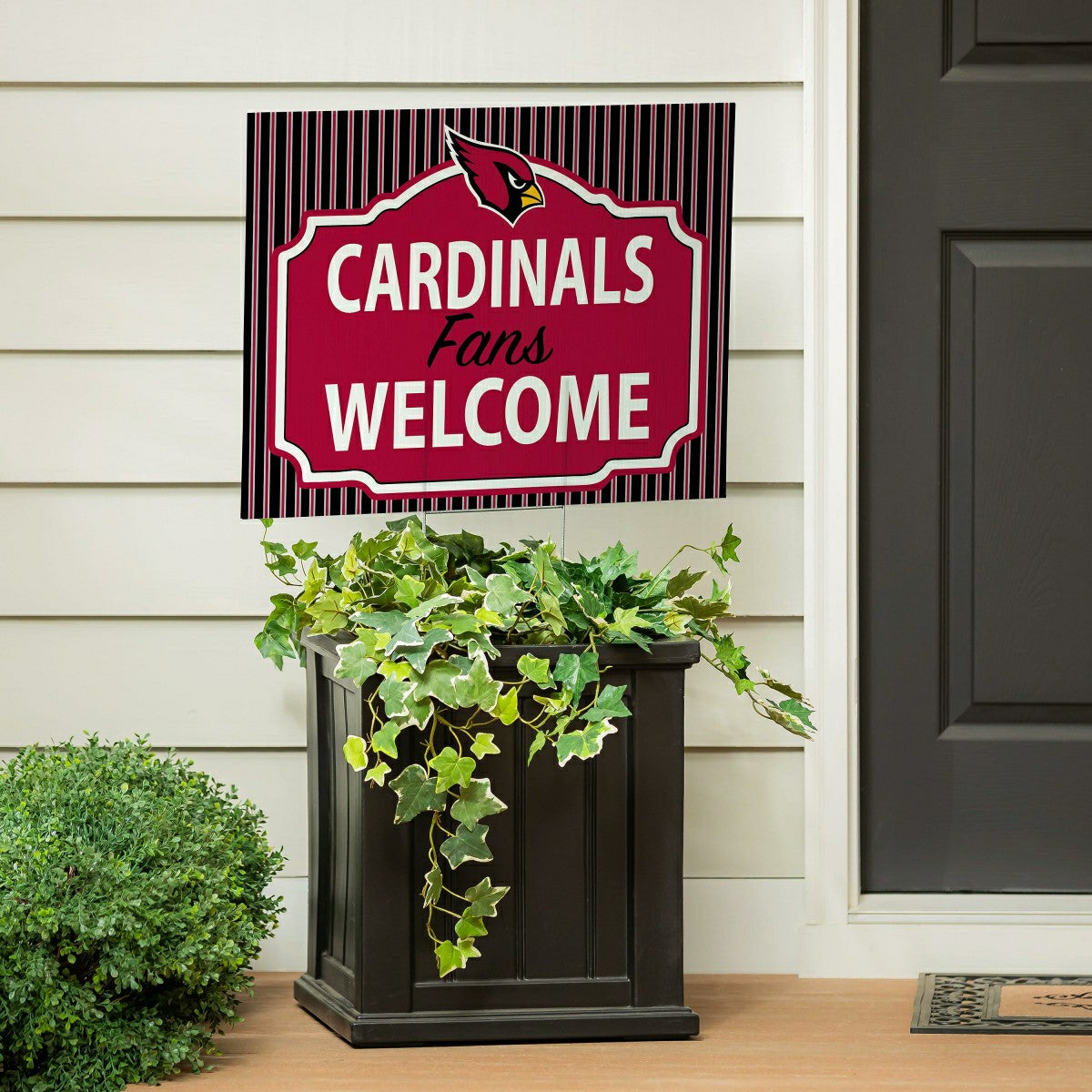Arizona Cardinals Coroplast Yard Sign, Fans Welcome, Home